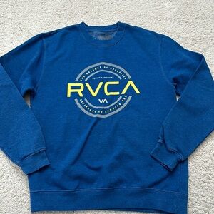 RVCA Blue Crewneck